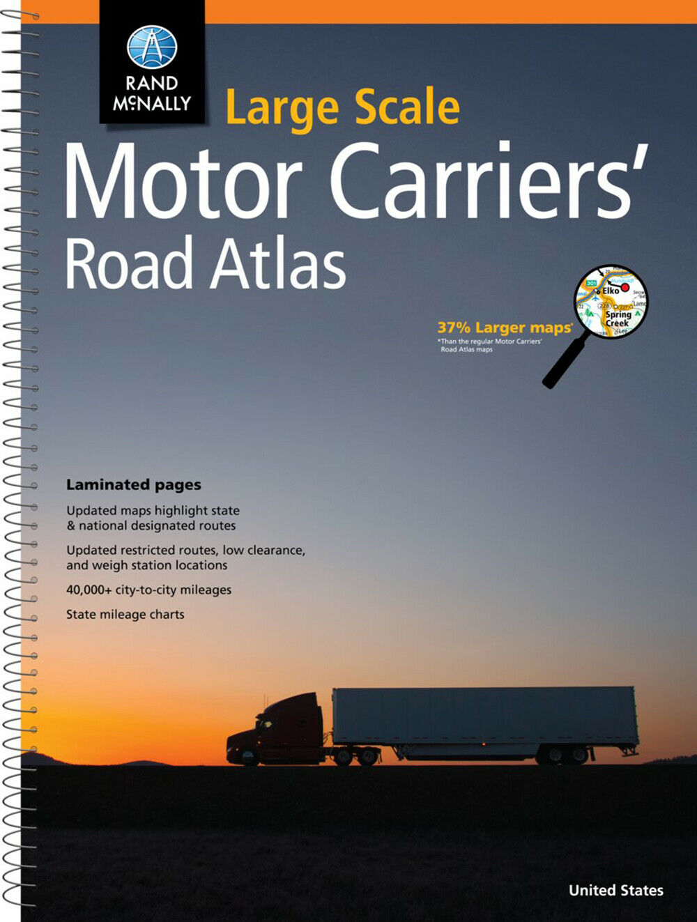 Trucker Maps Truck Maps Rand McNally Motor Carriers' Road Atlases