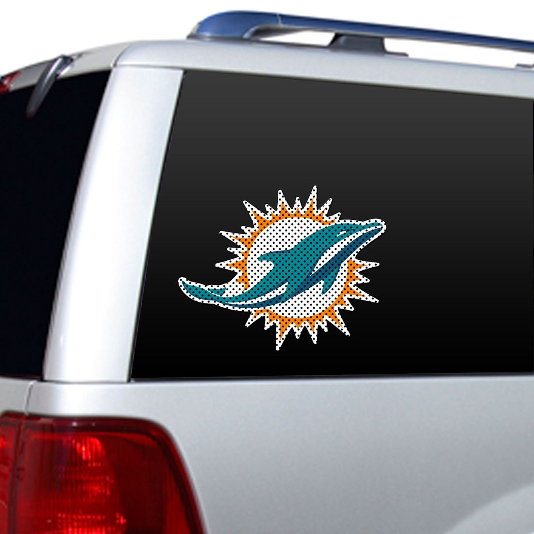 Miami Dolphins Windshield Decal 