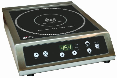 Burton ProChef 3000 Watt Commercial Grade Restaurant Induction Cooktop  Cooker