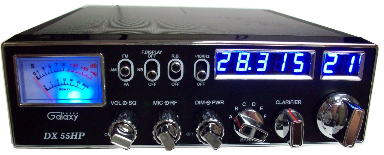 Galaxy Radios Galaxy DX55HP CB Radio Galaxy DX94HP 10 Meter "Big