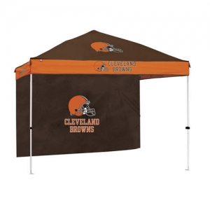 Cleveland Browns Canopy Party Tent w/ Side Wall-FREE SHIPPING