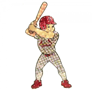 St. Louis Cardinals MLB 44" Animated Lawn Figure