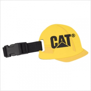 Caterpillar Equipment CAT Hard Hat Luggage Tag