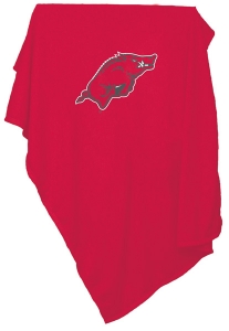 Arkansas Razorbacks NCAA 84" x 54" Sweatshirt Throw Blanket