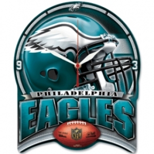 Philadelphia Eagles NFL Round Wall Clock by Wincraft