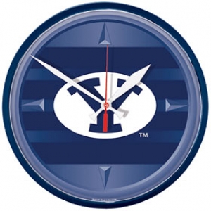 BYU Cougars NCAA Round Wall Clock