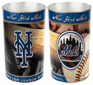 New York Mets MLB 15" Tapered Wastebasket