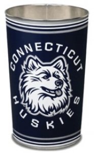 UCONN Huskies NCAA 15" Tapered Wastebasket