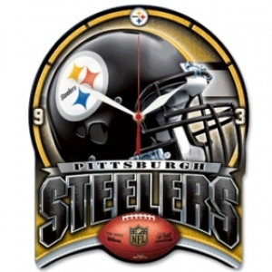 Pittsburgh Steelers NFL High Definition Clock by Wincraft