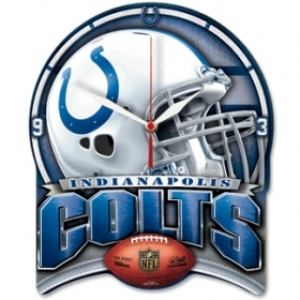 Indianapolis Colts NFL High Definition Clock