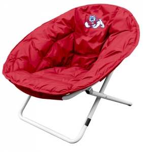Fresno State Bulldogs NCAA Adult Sphere Gaming/Dorm Room Lounge Chair
