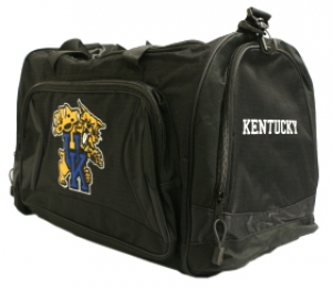 Kentucky Wildcats Black Fly-By Duffel Bag