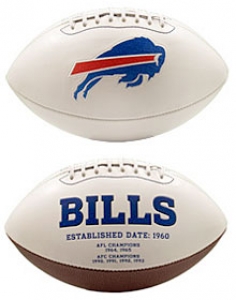 Buffalo Bills Embroidered Signature Series Football