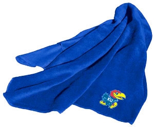 Kansas Jayhawks 60" x 50" Fleece Throw Blanket