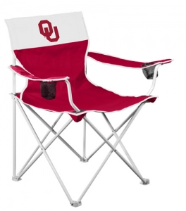 Oklahoma Sooners Big Boy Tailgating Lawn Chair
