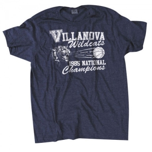 Villanova Wildcats NCAA 1985 National Basketball Champions T-Shirt