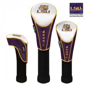 LSU Tigers NCAA Nylon Golf Headcovers