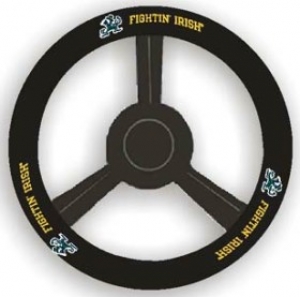 Notre Dame Fighting Irish Leather Steering Wheel Cover
