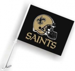 New Orleans Saints NFL Car Flag