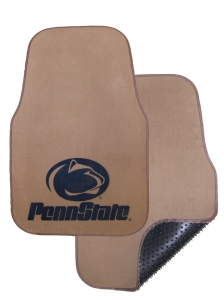 Penn State Nittany Lions 2pc Beige Universal Car Floor Mats