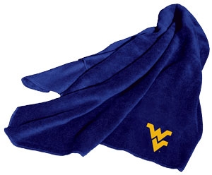West Virginia Mountaineers 60" x 50" Fleece Throw Blanket