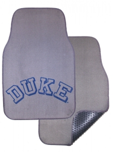 Duke Blue Devils 2pc Grey Universal Car Floor Mats
