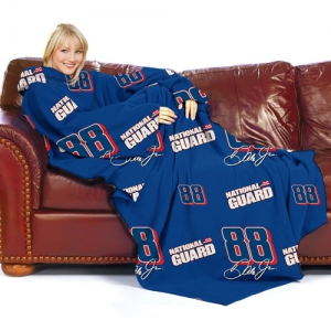 Dale Earnhardt Jr. #88 "National Guard" Adult Huddler 71" x 48" Fleece Snuggie Throw Blanket