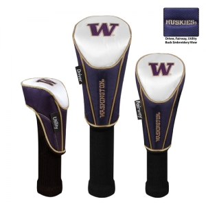 Washington Huskies NCAA Nylon Golf Headcovers