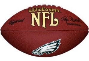 Philadelphia Eagles Collectible Composite NFL Wilson Football