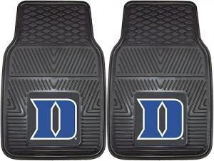 Duke Blue Devils Premium All Weather 2pc Rubber Car Floor Mats