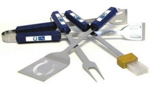 Indianapolis Colts Stainless Steel BBQ Utensil Set