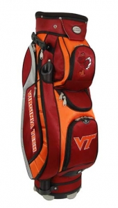Virginia Tech Hokies NCAA Lettermans Club II Cooler Golf Cart Bag w/Free Shipping