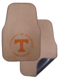 Tennessee Volunteers 2pc Beige Universal Car Floor Mats