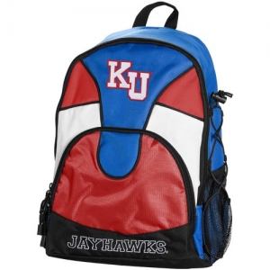 Kansas Jayhawks NCAA School Backpack-CLOSEOUT