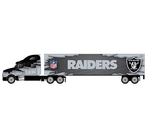 Oakland Raiders 2009 1:80 Collectible Peterbilt Tractor Trailer