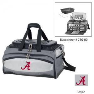 Picnic Time Alabama Crimson Tide "Buccaneer" Embroidered Insulated Cooler & BBQ Grill Tote