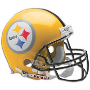 Pittsburgh Steelers Full Size Authentic ""ProLine"" 75th Anniversary Throwback Helmet