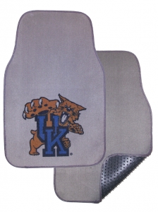 Kentucky Wildcats 2pc Grey Universal Car Floor Mats