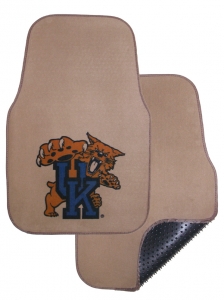 Kentucky Wildcats 2pc Beige Universal Car Floor Mats