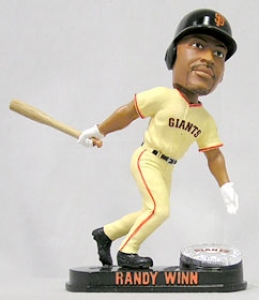 San Francisco Giants Randy Winn Forever Collectibles Blatinum MLB Bobblehead