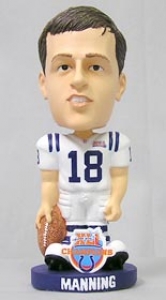 Indianapolis Colts Peyton Manning Super Bowl 41 Champs Knucklehead Bobblehead