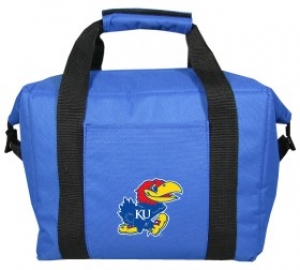 Kansas Jayhawks 12 Pack Kolder Cooler Bag