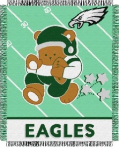 Philadelphia Eagles 36" x 48" Triple Woven Baby Throw Blanket