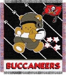Tampa Bay Buccaneers 36" x 48" Triple Woven Baby Throw Blanket