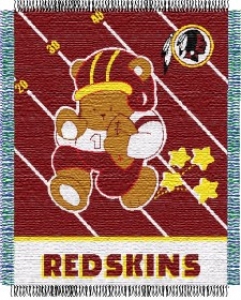 Washington Redskins 36" x 48" Triple Woven Baby Throw Blanket