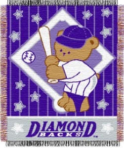 Arizona Diamondbacks 36" x 48" Triple Woven Baby Throw Blanket