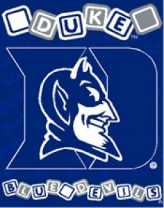 Duke Blue Devils Triple 36" x 48" Woven Baby Throw Blanket