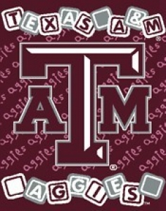 Texas A&M Aggies 36" x 48" Triple Woven Baby Throw Blanket