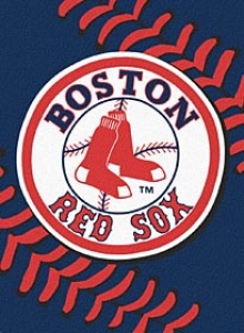 Boston Red Sox 60" x 80" Royal Plush Raschel MLB Throw Blanket
