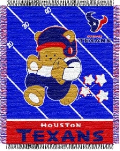 Houston Texans 36" x 48" Triple Woven Baby Throw Blanket